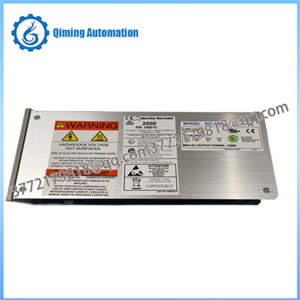 BENTLY 3500/15 114M5330-01 Power Module Bentley 3500 System Low Voltage DC Power Supply